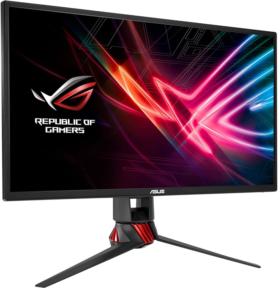 ASUS ROG Strix XG248Q 23.8” Gaming Monitor Full HD 1080P 240Hz 1ms Eye Care G-Sync Compatible Adaptive Sync Esports with DP Dual HDMI - View 1