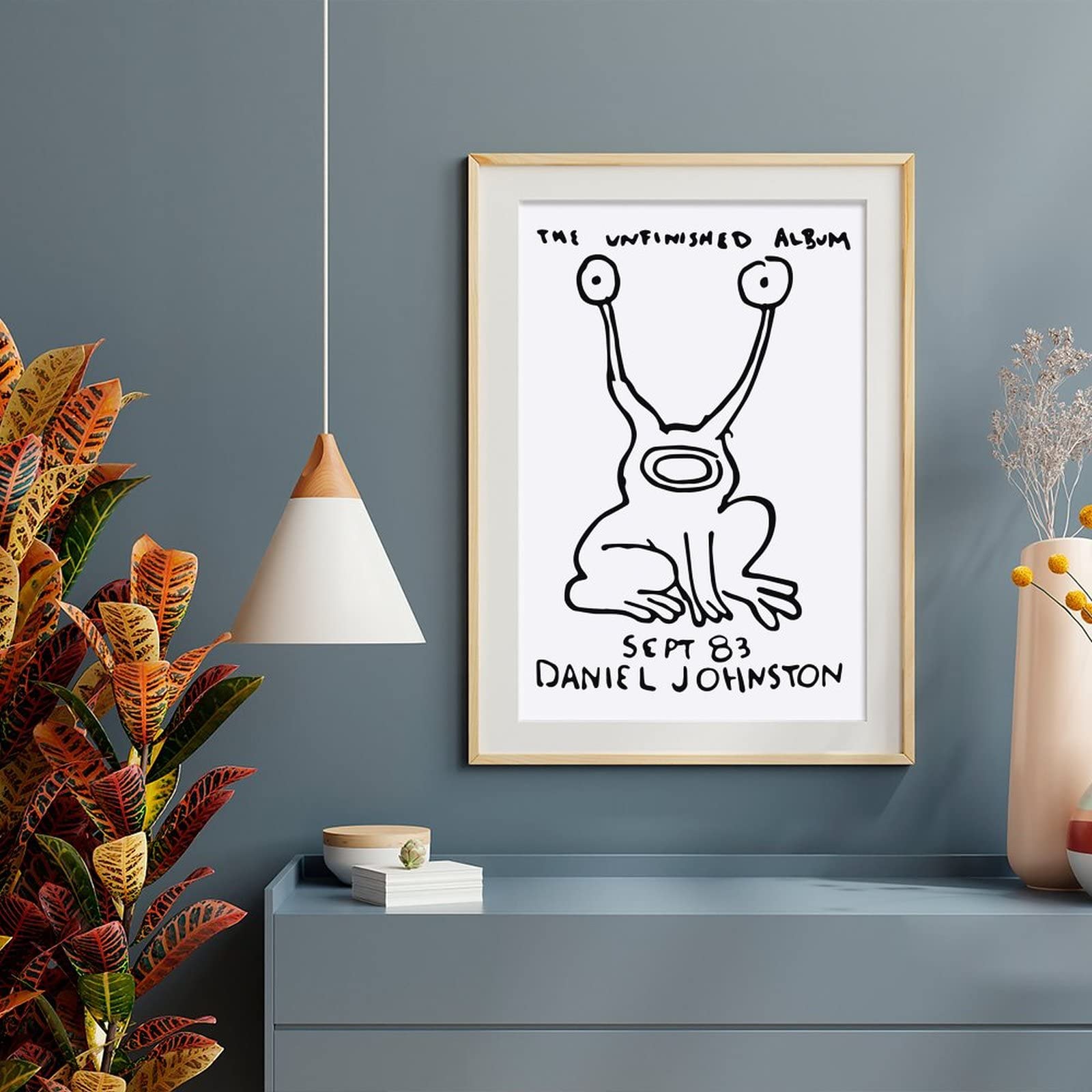 Amazon｜ポスター ウォールステッカー Daniel Johnston ダニエル
