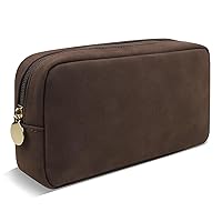 Vista 93 de Estuche pequeño para lápices y maquillaje para bolso, lindo estuche de lápices, bolsa de pinceles de maquillaje de nylon con cremallera, estuche