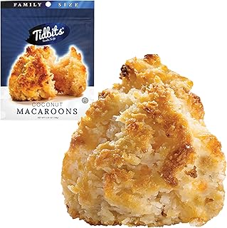 Tidbits Snacks To Go Coconut Macaroons – 5.25 oz. Family Size, Gourmet Gluten-Free Snack Treats, Delicious Vegan Dairy-Free Cookies