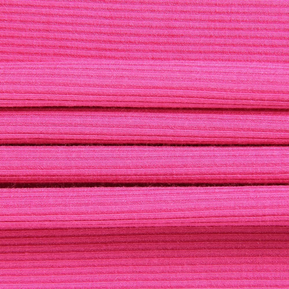 Roselux Womens Long Sleeve V Neck Ribbed Knit Fitted Casual Tops Tee Slim Basic Shirt - Image 3