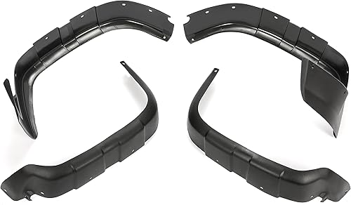 Miniatura 2 de KUAFU Guardabarros para guardabarros compatible con Honda TRX400 TRX450 Foreman FOURTRAX 1995-2004, 4 unidades