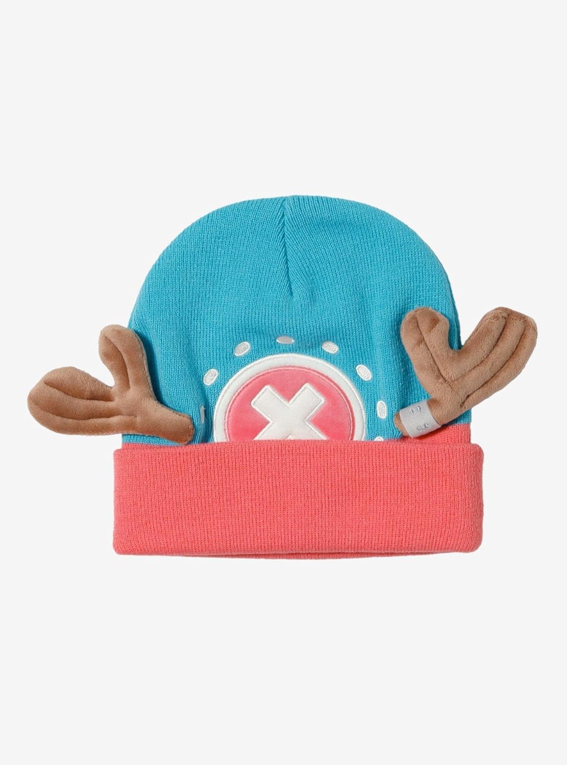 BoxLunch One Piece Chopper Antler Beanie Exclusive Pink