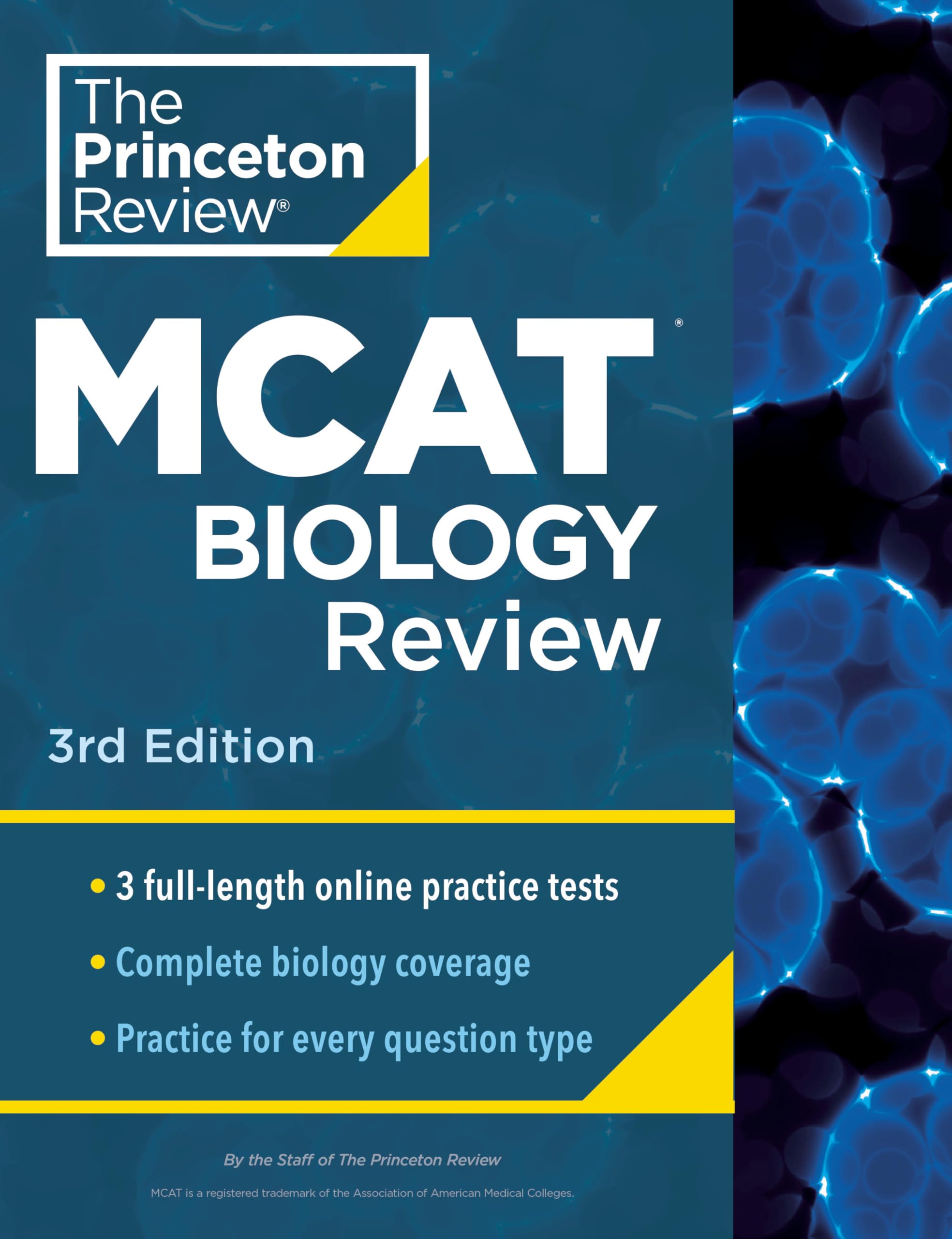 Princeton Review MCAT Biology Review, 3rd Edition: Complete Content Prep + Practice Tests (Graduate School Test Preparation)