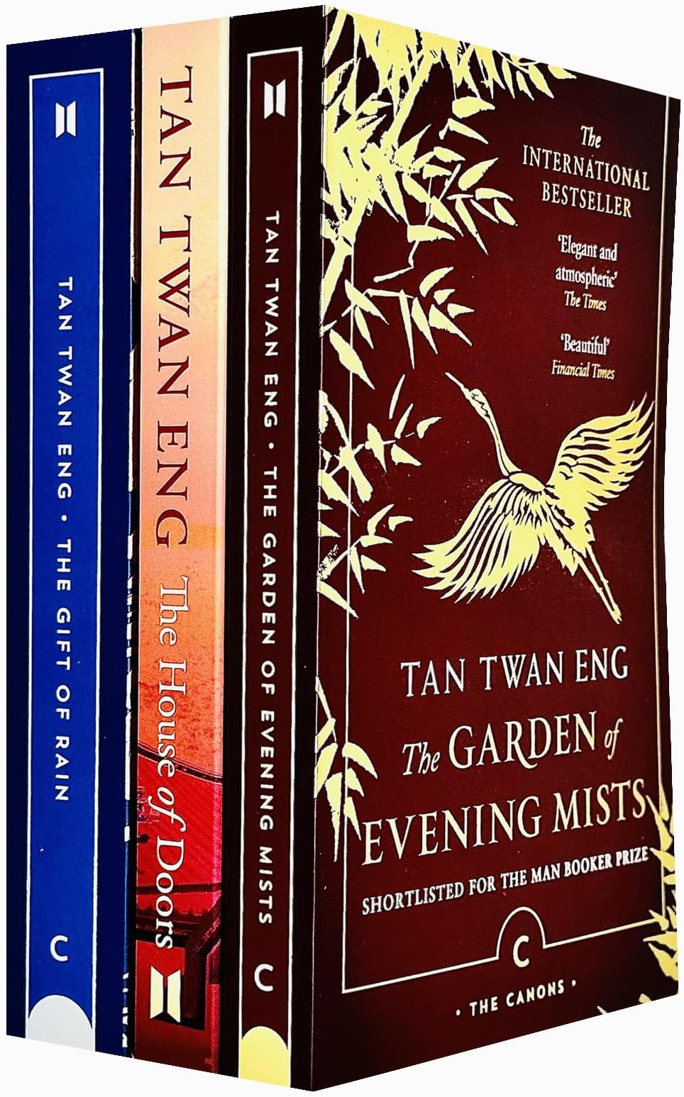 Tan Twan Eng Collection 3 Books Set (The Gift of Rain, The Garden of Evening Mists & The House of Doors)