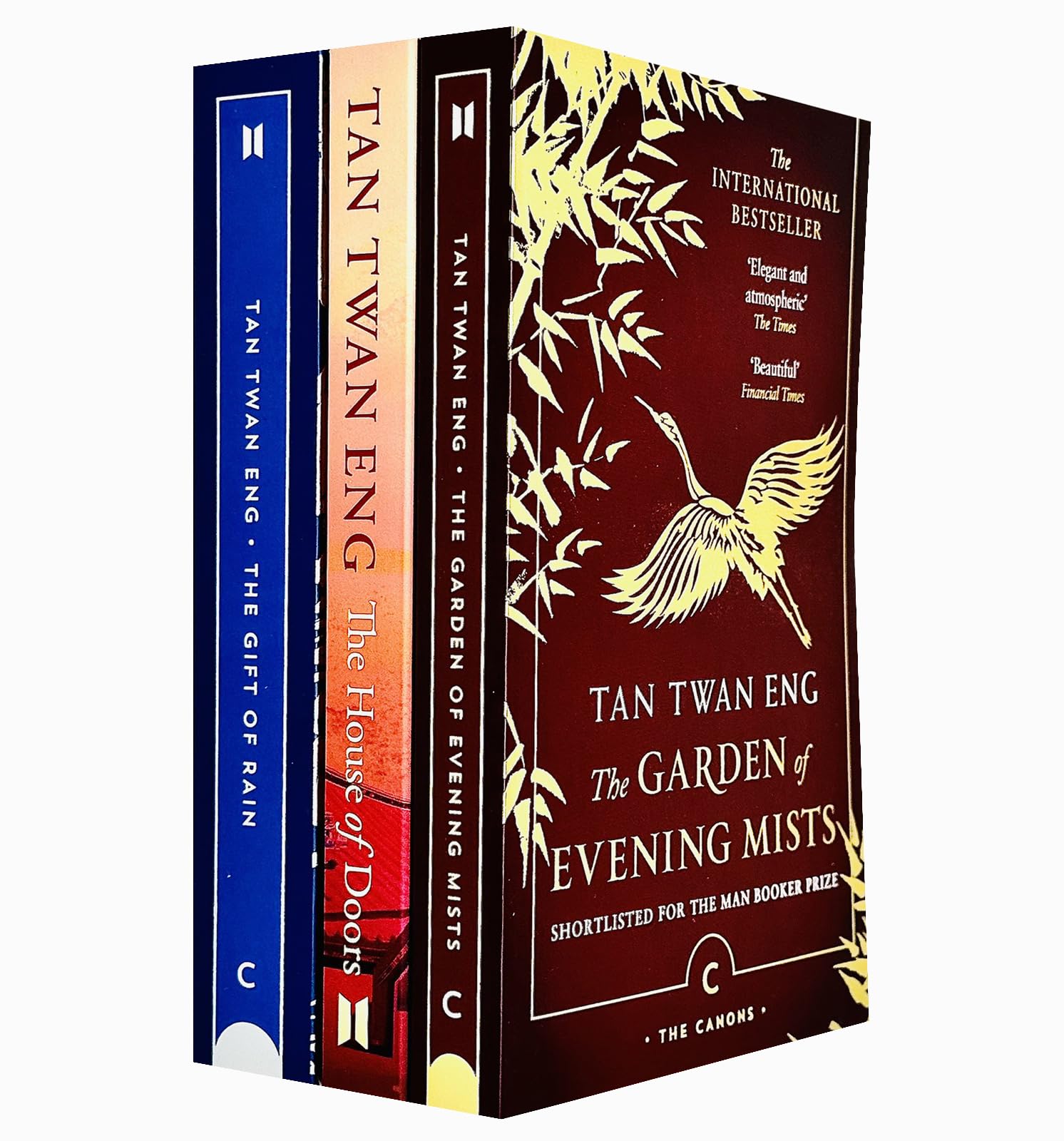 Tan Twan Eng Collection 3 Books Set (The Gift of Rain, The Garden of Evening Mists & The House of Doors)