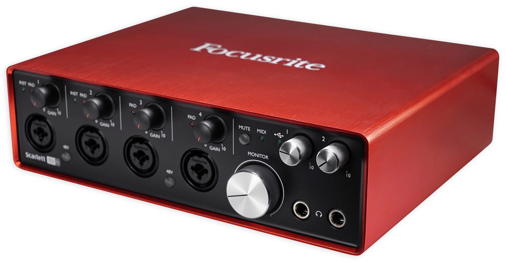 Focusrite Scarlett 18i8 MOSC0018 2nd Gen USB Audio Interface with
