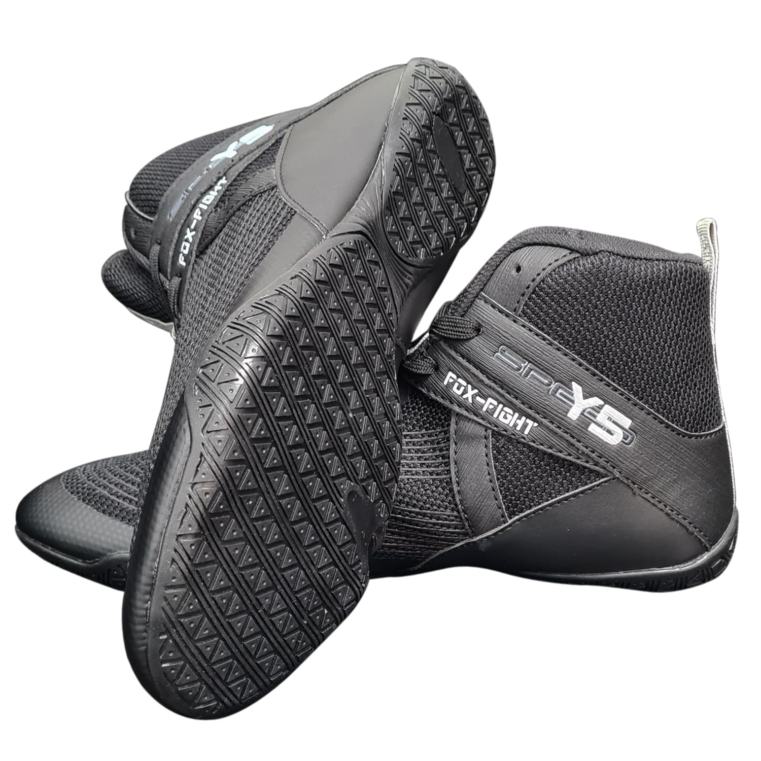 FOX-FIGHT Y5 Kampfsport Schuhe Ringer Schuhe athletik Fitnesschuhe Bodybuilding Kraftsport Box Hog