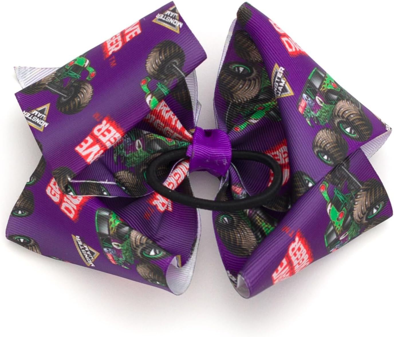 Monster Jam Girls Bow Hair Tie One Size