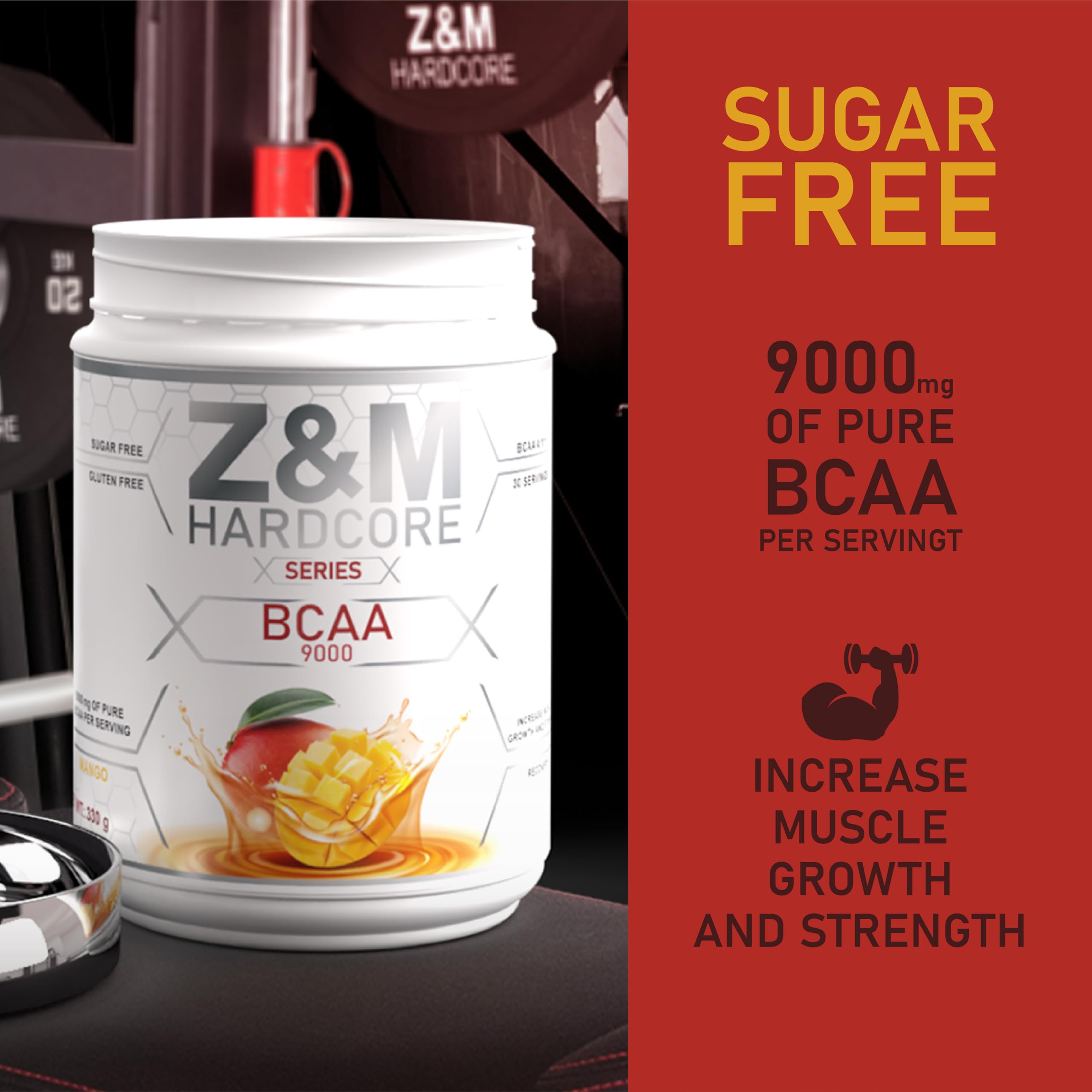 Z&M HARDCORE BCAA Mango