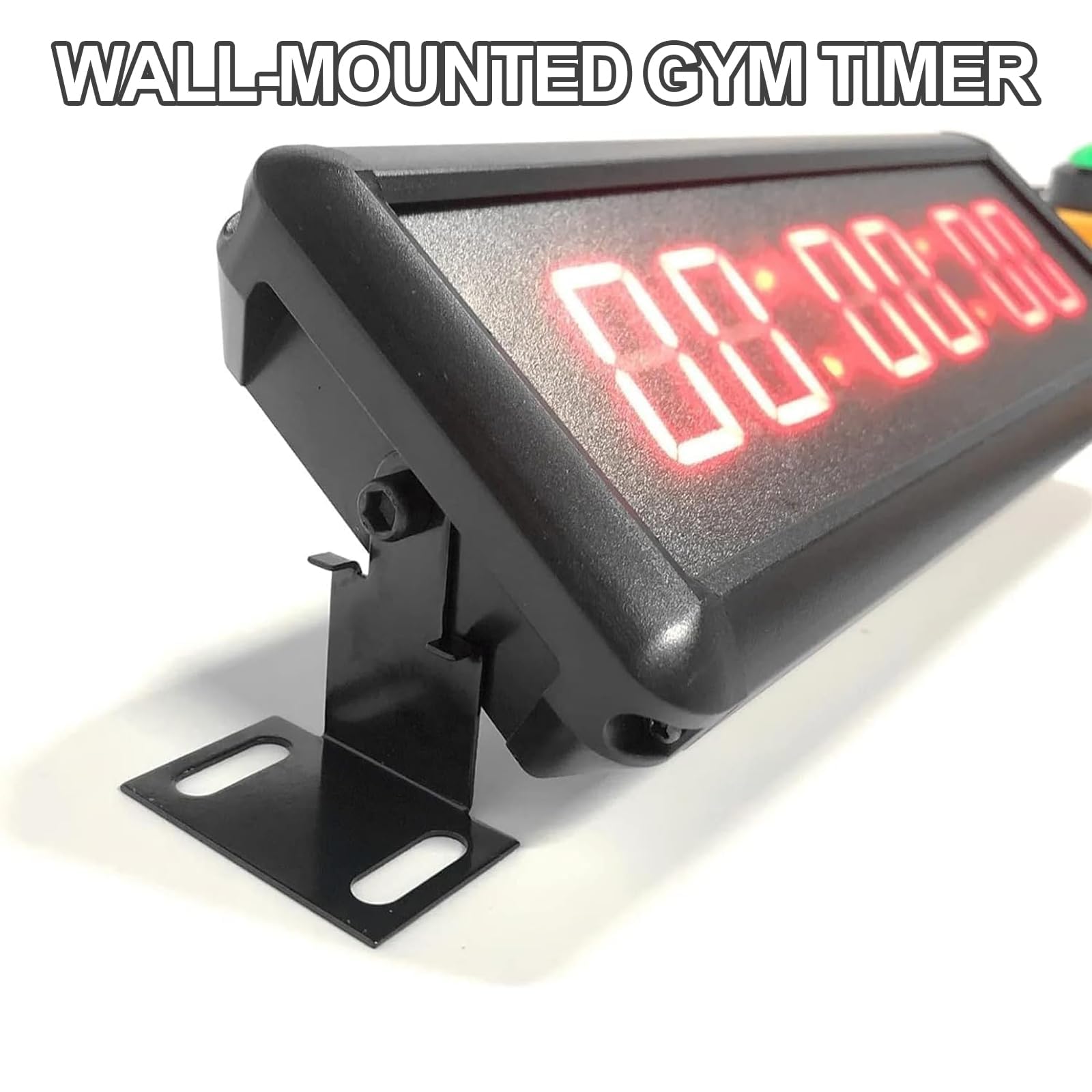 Temporizador LED de cuenta regresiva de entrenamiento de intervalos con cronómetro y alarma, reloj de juego multifunción para carreras de velocidad, fitness, competiciones de debate y entrenamientos