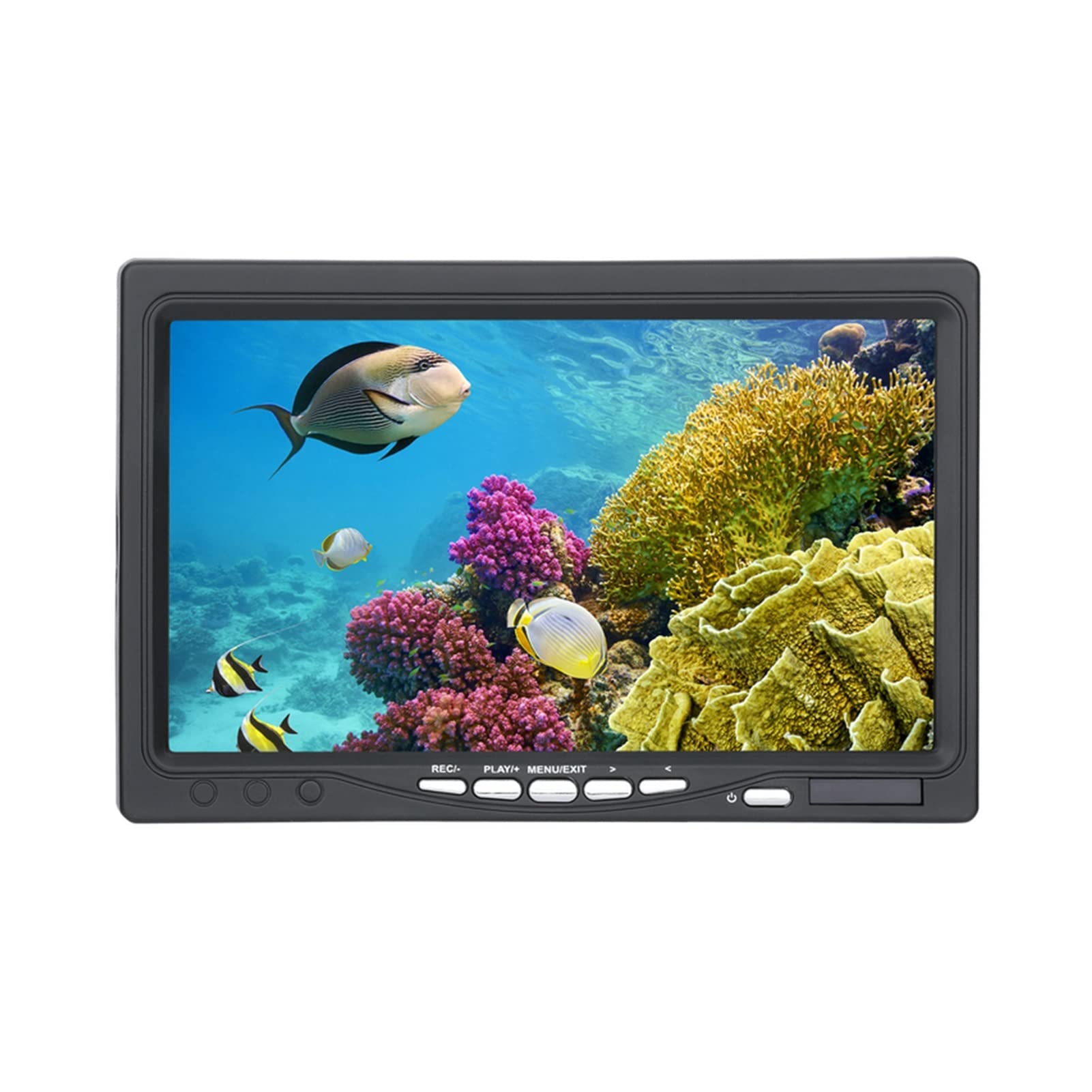 7 "DVR Recorder 20m / 50m 100m Pesca bajo el agua Videocámara Finder IP68 Impermeable 20 Le Cámara giratoria DS de 360 ​​grados Resistencia al Frío(FX7D-20M)