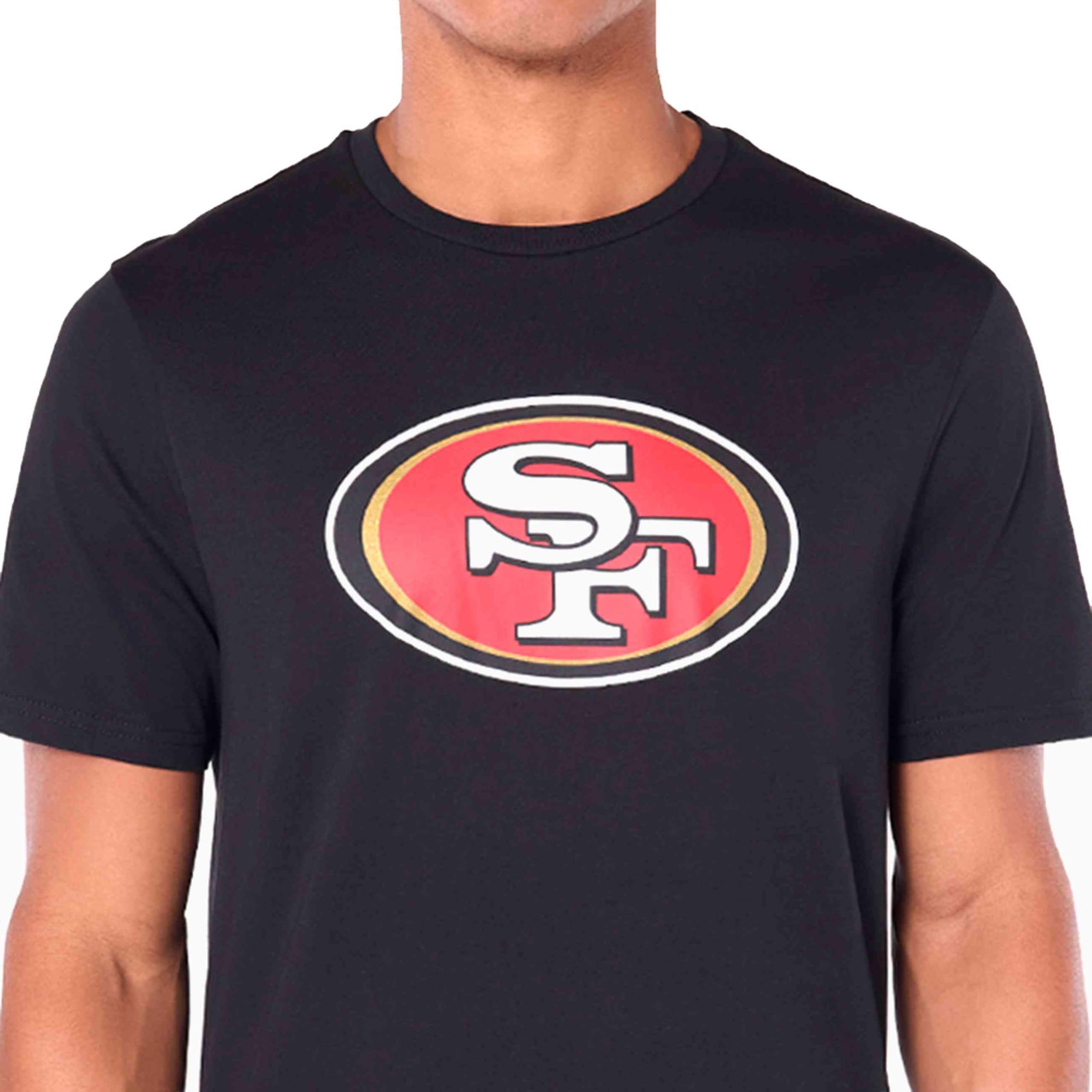 New Era San Francisco 49ers NFL Team Logo Black T-Shirt