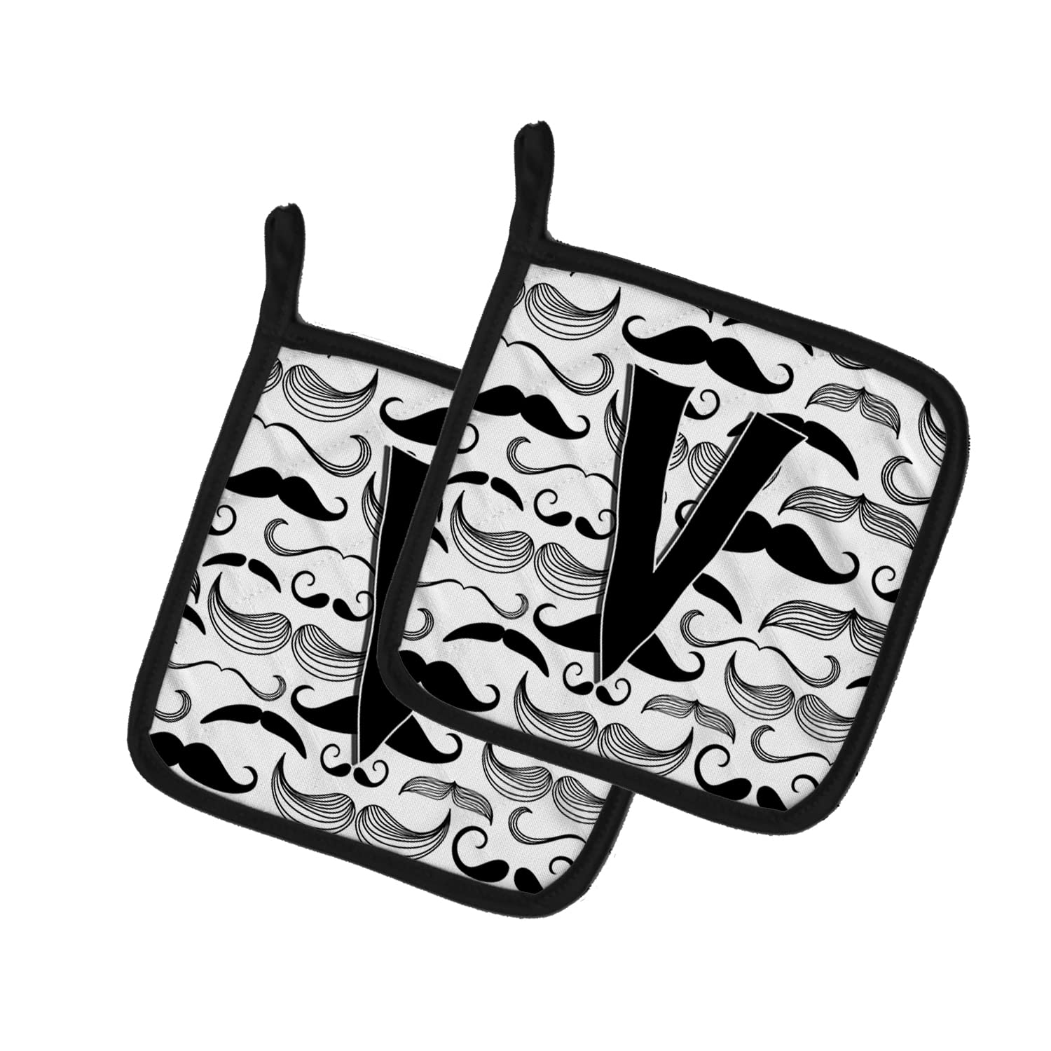 Soportes para ollas Letra V con diseño de bigote para dar un toque único a tu cocina
