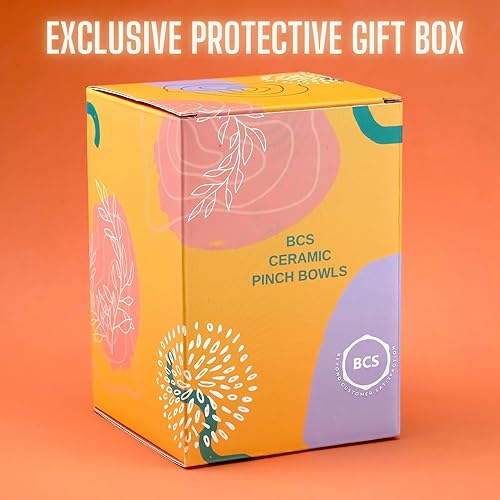 Miniatura 4 de BCS Juego de 6 cuencos de cerámica para pellizcar cuencos pequeños para sumergir cuencos de preparación y embutidos plato de salsa de soja platos