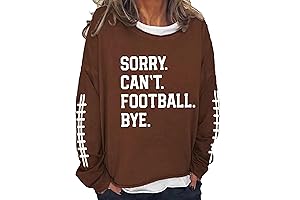Football Is My Favorite Season Sweatshirt For Women