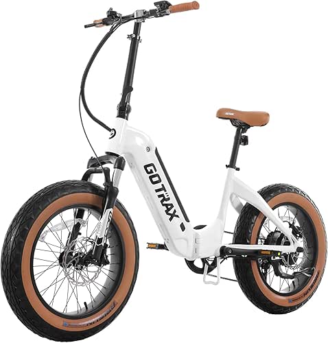 Gotrax F5 Folding Electric Bike with 48V 13.6Ah Battery, 113KM(Pedal-Assist1)&