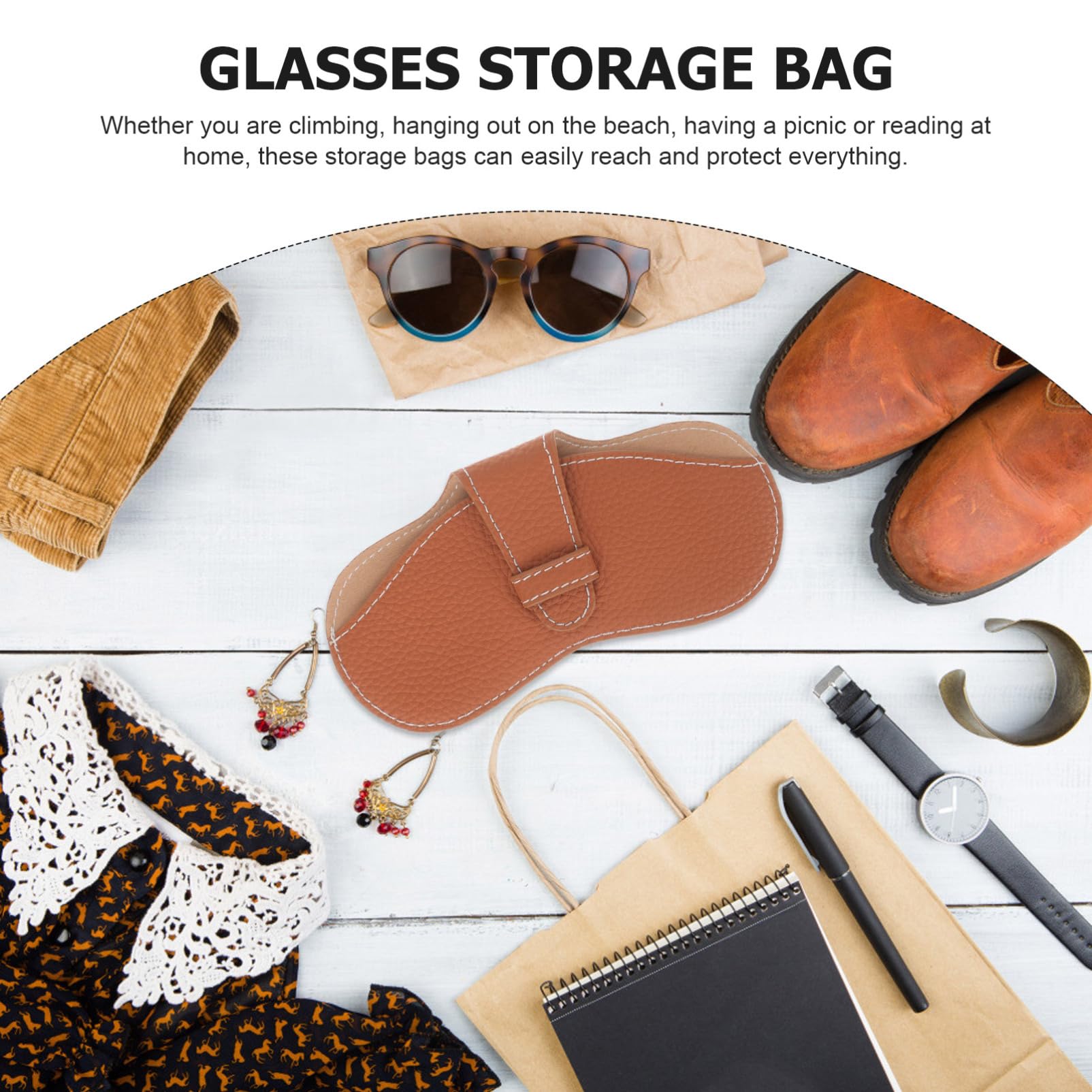 3 Pezzi Borsa Per Occhiali Custodia Per Occhiali Custodia Per Occhiali Comoda Custodia Per Occhiali Accessorio Per Occhiali Custodia Per Occhiali Sottile Custodia Morbida Per