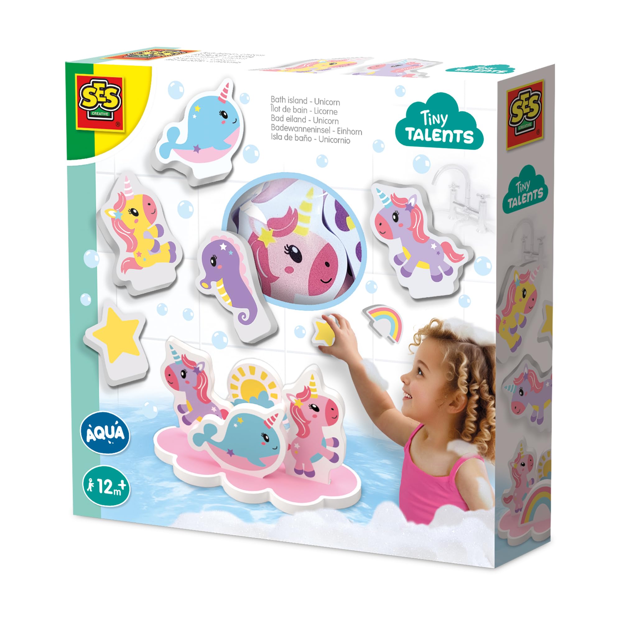 Ses Creative  Kids  Bath Island - Unicorn, Sports Direct