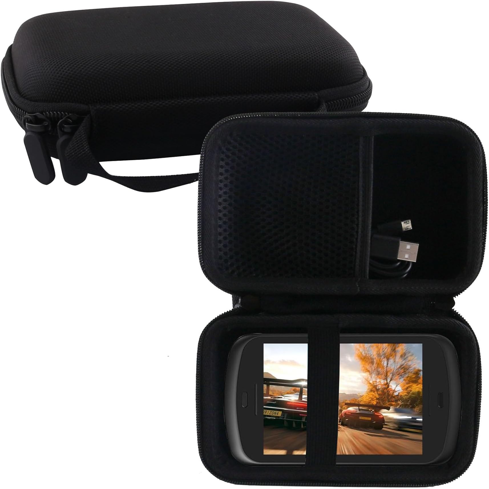 WERJIA Hard Carrying Case for RG CubeXX/ RG Cube/Powkiddy RGB30 Handheld Game Console (For RGB30 Case)