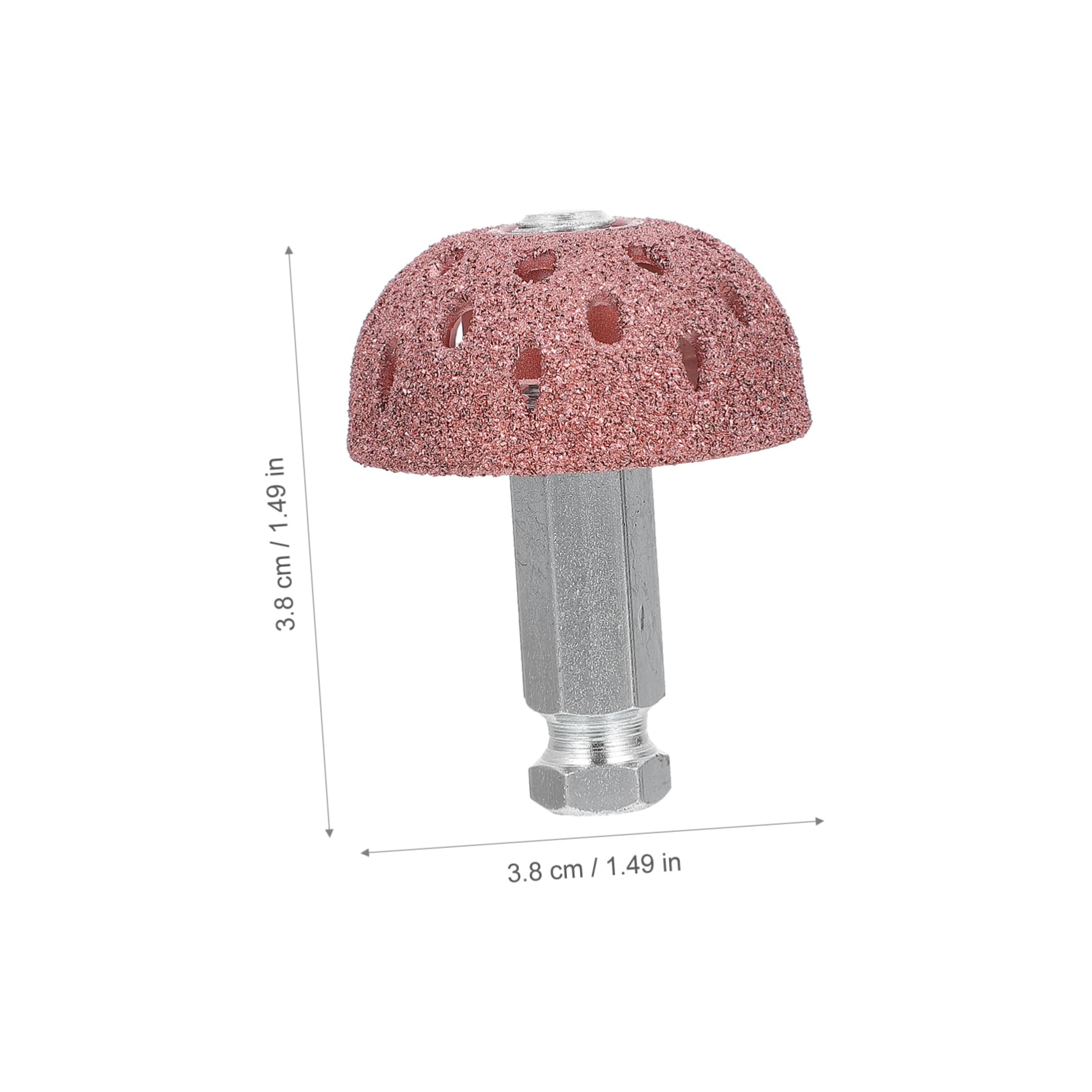 TOPBATHY 3 Sätze Reifenbufferrad Pneumatisches Buffing Wheel mit Adapter für Reifenreparatur Einfach zu Bedienen für Auto und Fahrrad