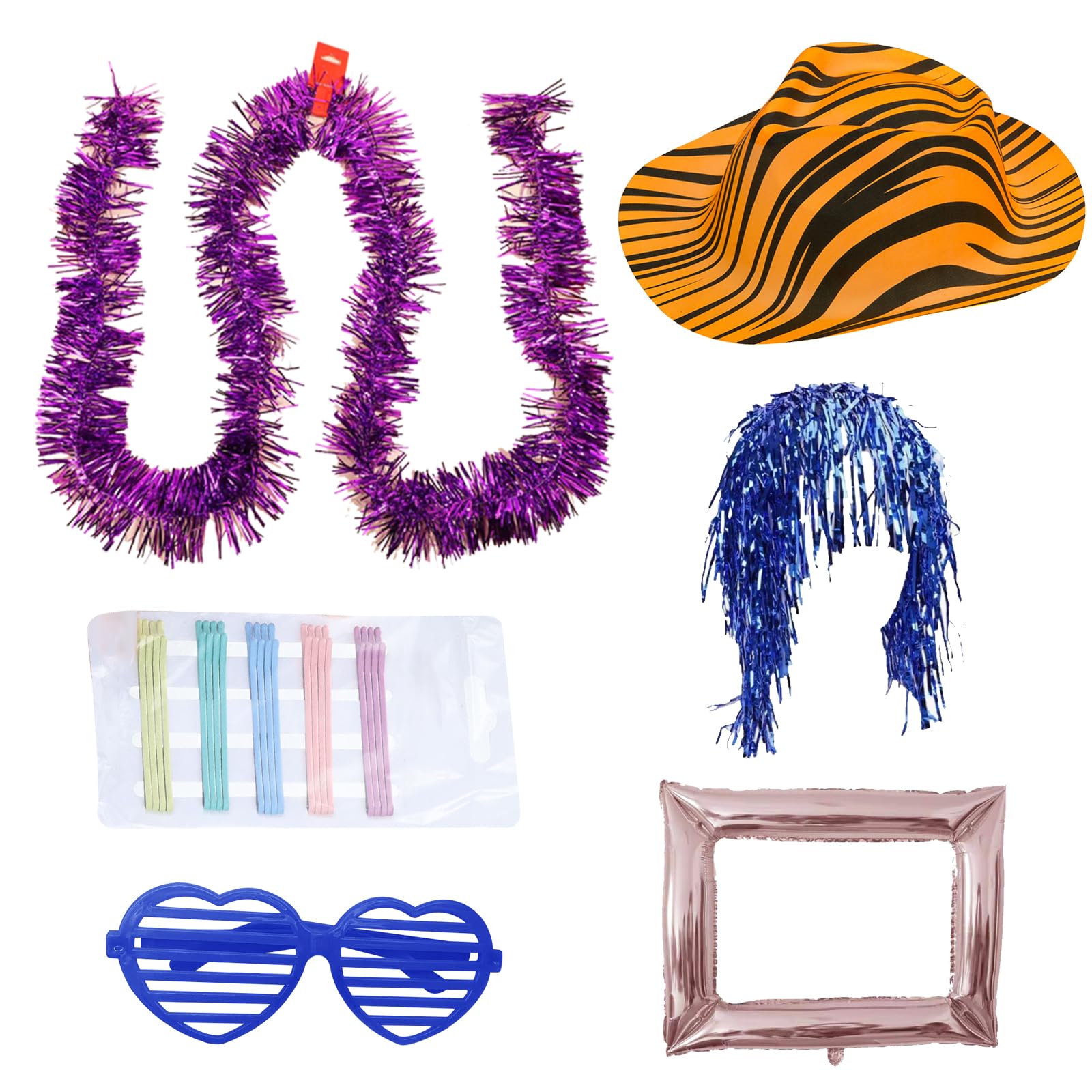 147 pezzi decorazione per feste, accessori per foto, booth, decorazione per feste per bambini, berretti, accessori per feste, matrimoni, Halloween, Natale, decorazione da tavolo, compleanno,