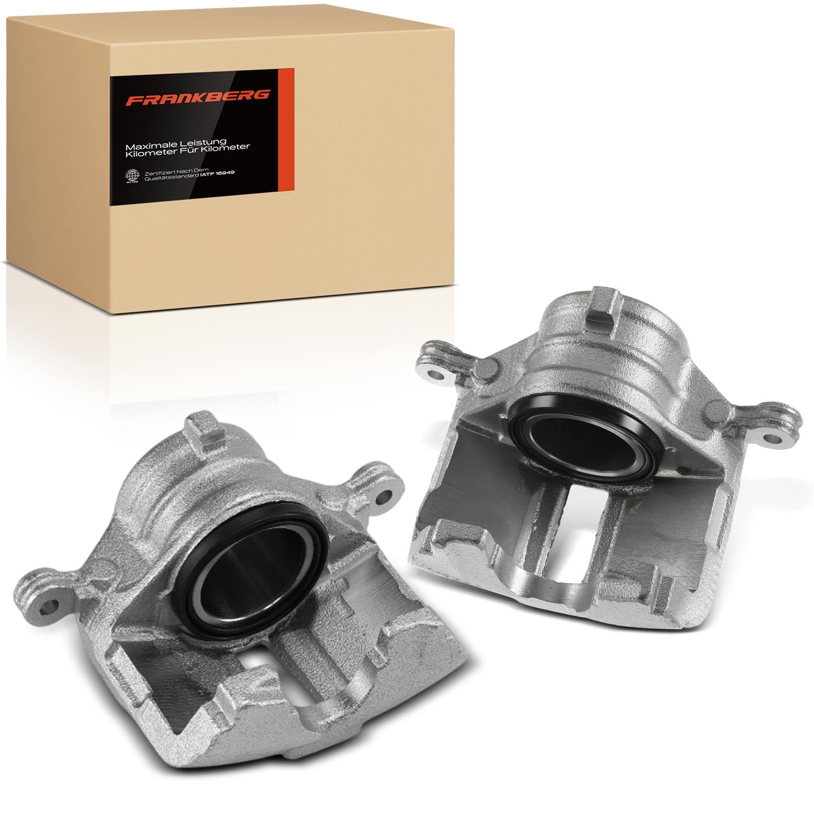 Frankberg 2 Pinze freno anteriori sinistra e destra 343016 | Compatibile con: Freelander L314, Capote Freelander L314