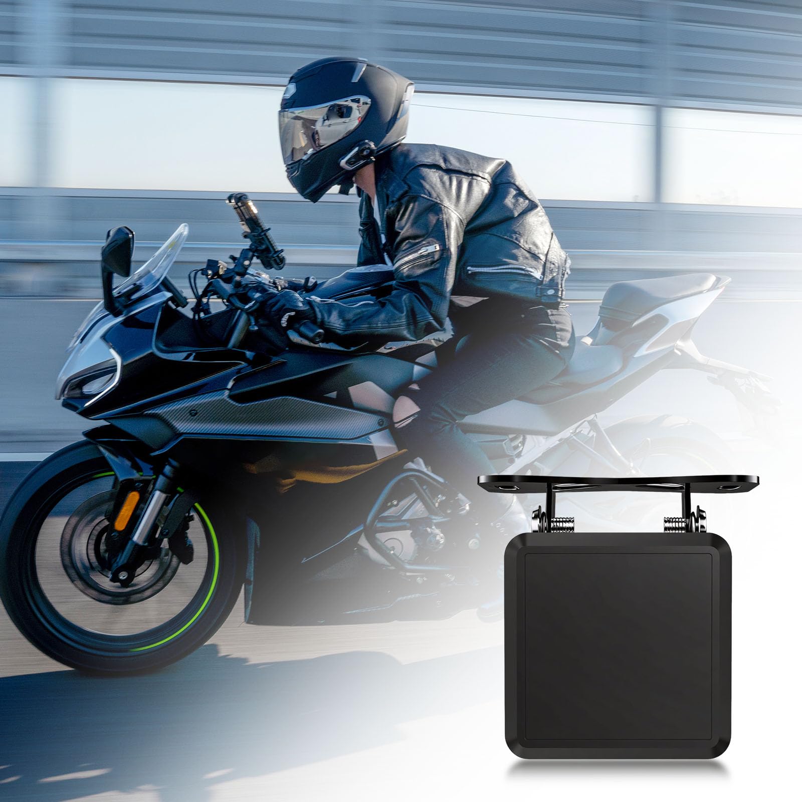 Sistema di rilevamento punti ciechi, 60 GHz, sensore di retromarcia radar a onde millimetriche, impermeabile IP67, sistema di avvertimento per evitare collisioni BSD per motocicli, biciclette