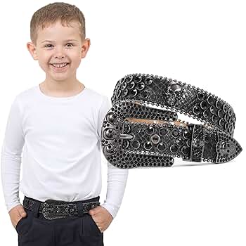 [専用] 20ss sunsea cow belt Amazon.com: SUOSDEY Kids Rhinestone Belt Skull Stylish