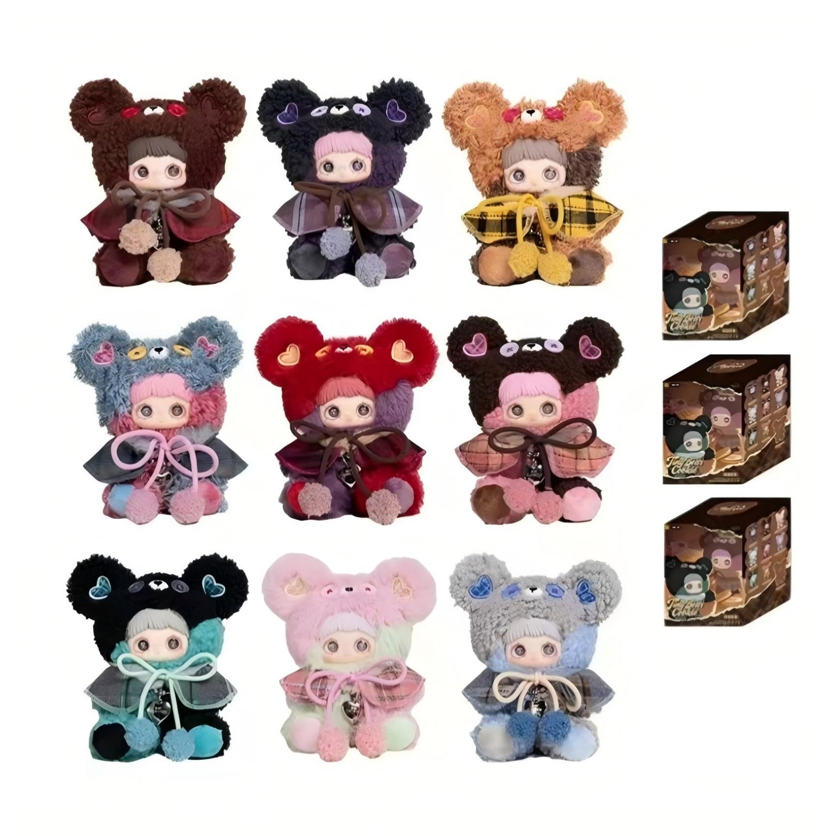 Amazon.co.jp: MayMei メイメイ クッキーベアシリーズ ぬいぐるみ 3個