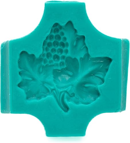 Miniatura 8 de Molde de silicona de hoja de uva Fondant seguro para alimentos, chocolate, caramelo, resina, molde de arcilla polimérica