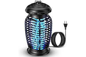 4200V Bug Zapper Outdoor, Electronic Mosquito Repellent Outdoor, Fly Trap & Killer...