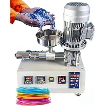 3D Printer Filament Recycler & Extruder Machine, Adjustable Speed 300-650mm/min, Desktop Filament Maker 0-350  Temperature Control Plastic Pellet Extruder 1.75mm/3mm Filament Maker