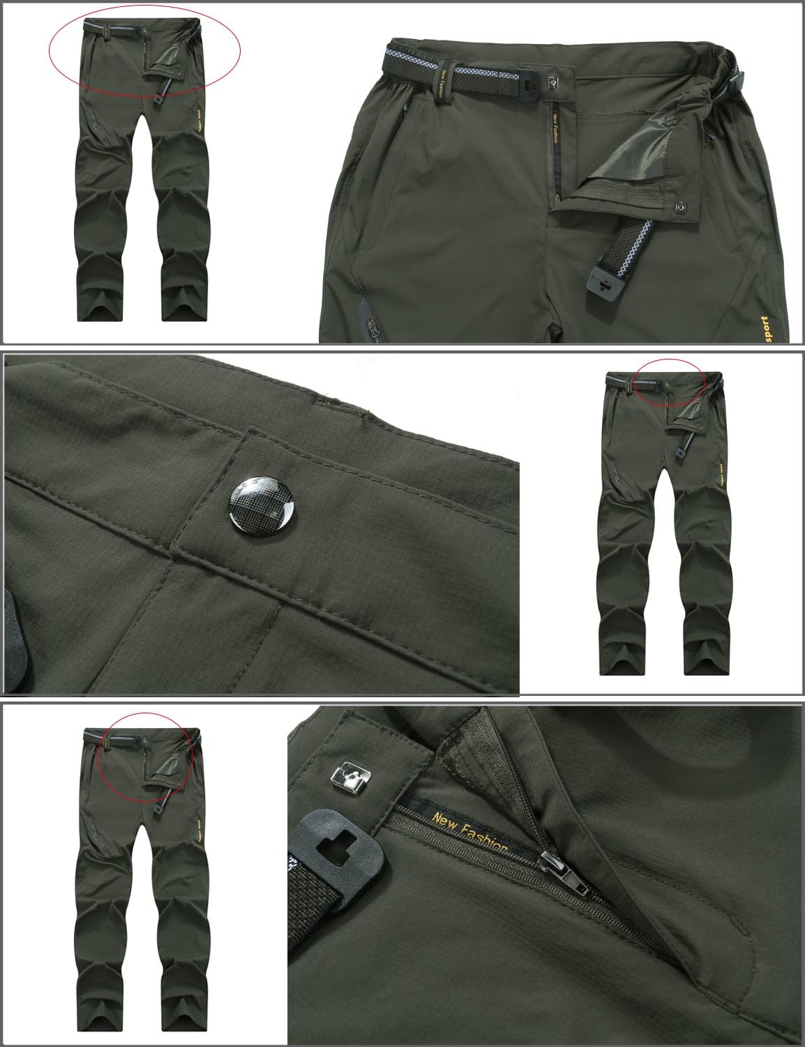 Mr.Stream Women's Fitness Hiking Athletic Tapered Quick Drying Outdoor Sports Cycling Pants