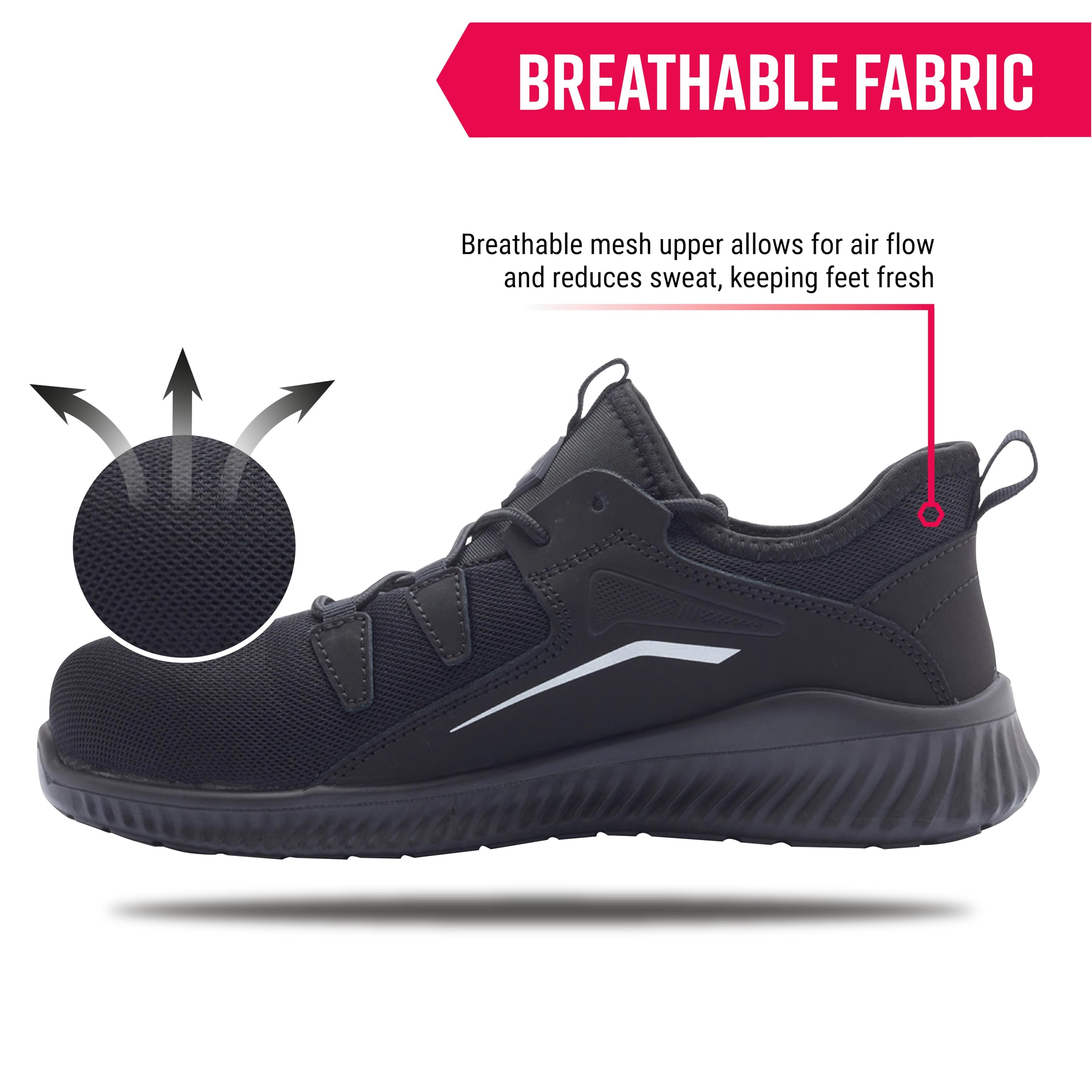 Blackrock Breeze baskets à embout en acier Chaussures de sécurité pour hommes unisexe, Chef et personnel de cuisine, Chaussures de travail et utilitaires, Semelle intermédiaire en composite sans métal