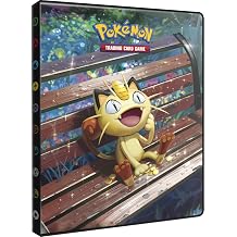Ultra PRO Pokemon Meowth ve Starmie 4 Cepli Portf y - M kemmel Sipari , Ticaret Kart  Oyunu Koleksiyon Alb m , 4 B y k Boy Kart ve 80'e kadar Normal Kart Tutar