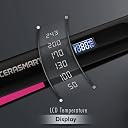 VEGA PROFESSIONAL Pro Cera Smart Hair Straightener With Tourmaline Ceramic Floating Plates,Ultra Quick Heat Up&Adjustable Temperature,(Vpmhs-06),Black gallery image