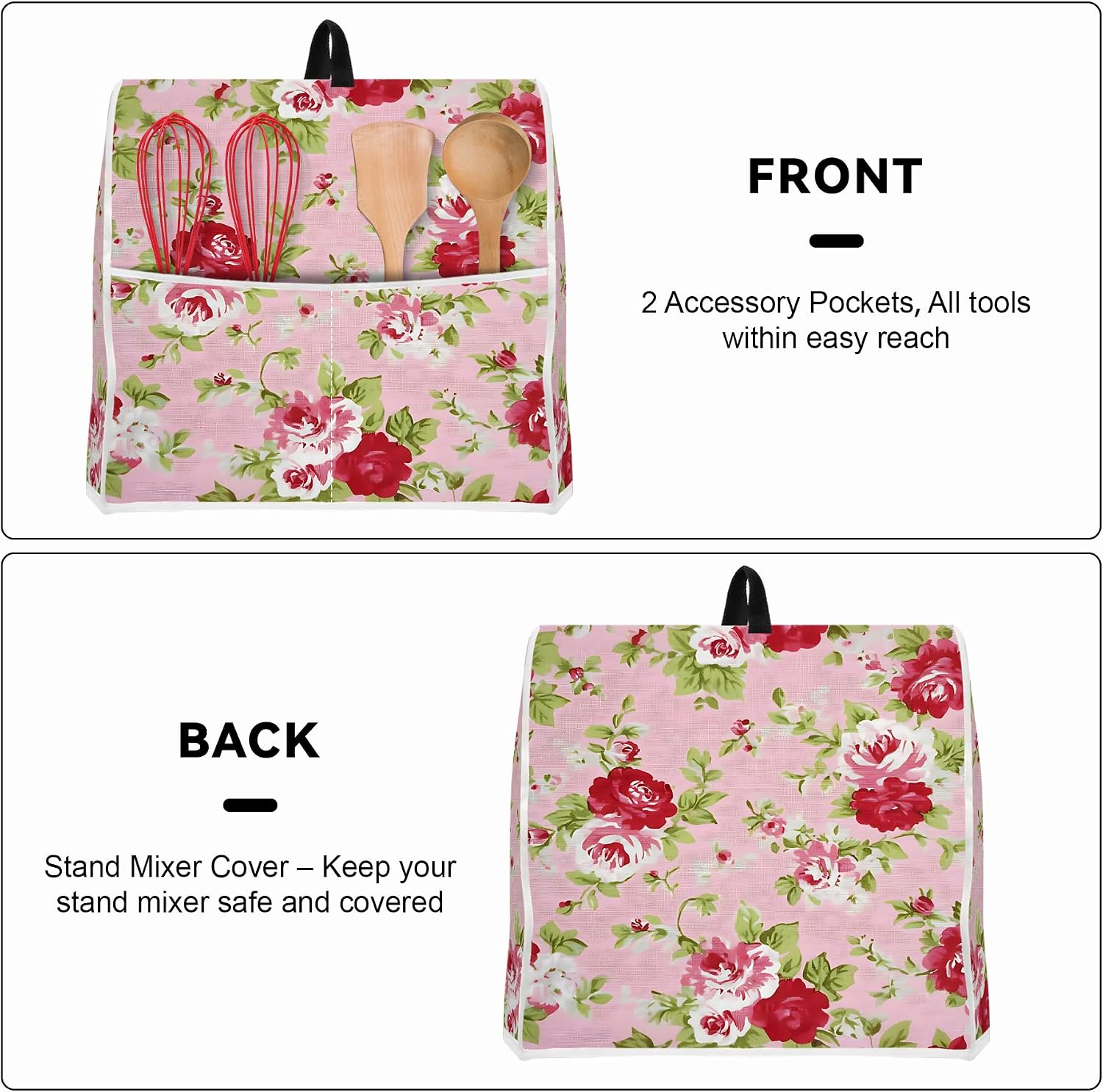 Kitchen Dust Cover Compatible with 4.5 5 6 8 quart Stand Mixer image 4