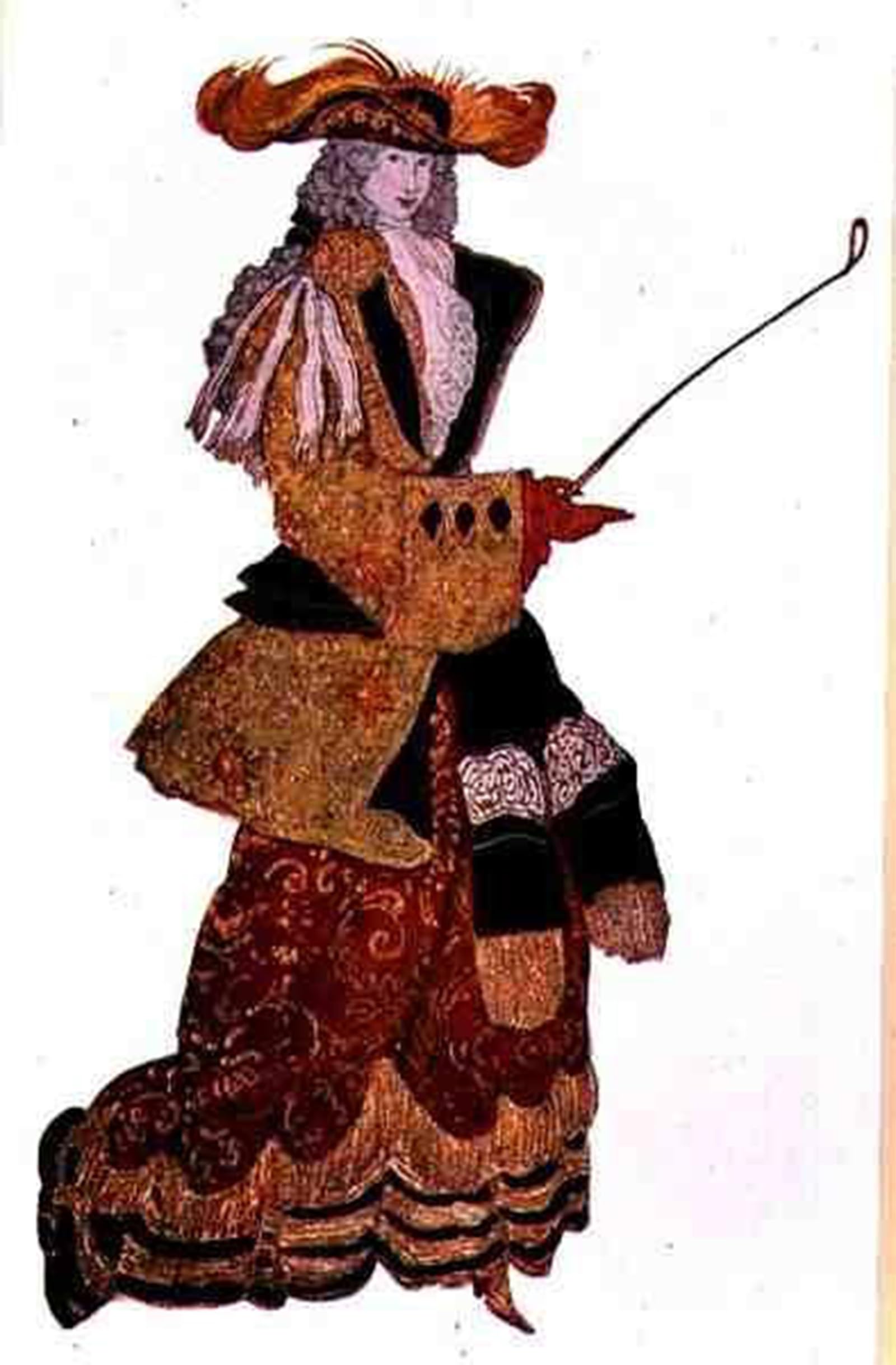 ARTXLXXBN Famous Print Painting Colorful Art Print Countess in Riding Habit by Leon Bakst Canvas Art Decorations for Home Decor 60x90cm