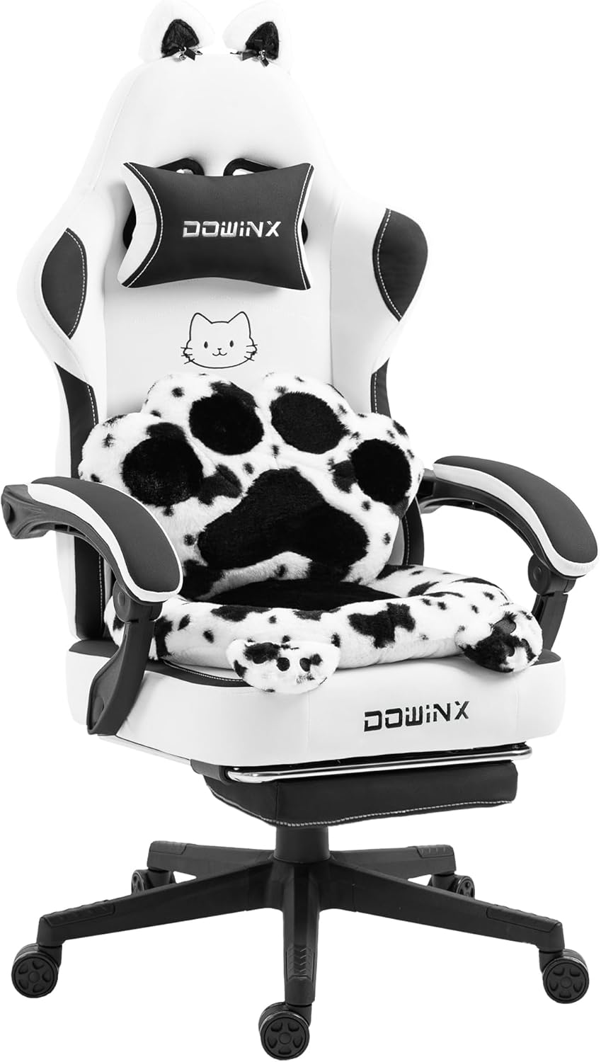 Dowinx ゲーミングチェア 猫の肉球