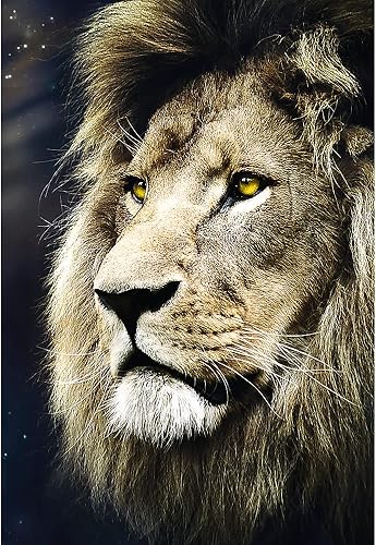 Miniatura 2 de Trefl Rompecabezas rojo de 1500 piezas - Retrato de Leones