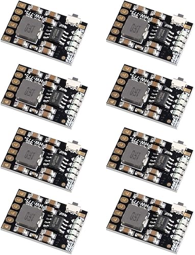 8 unids 2A 5V descarga de carga módulo integrado 3.7 V 4.2 V para batería de litio 18650 impulso de carga móvil fuente de alimentación de carga y