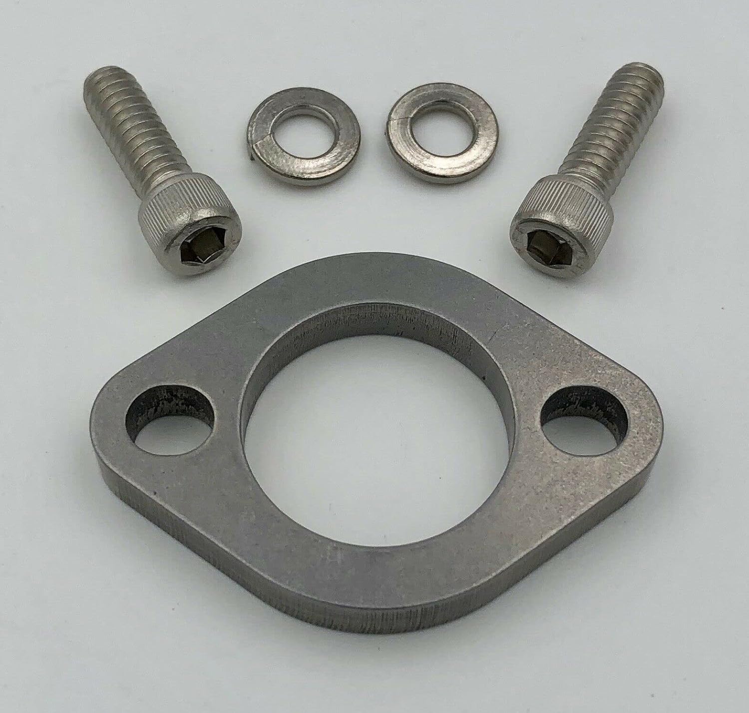 JTW Fabrication exhaust flange for Briggs & Stratton Flathead Intek 5 HP 6.5 HP