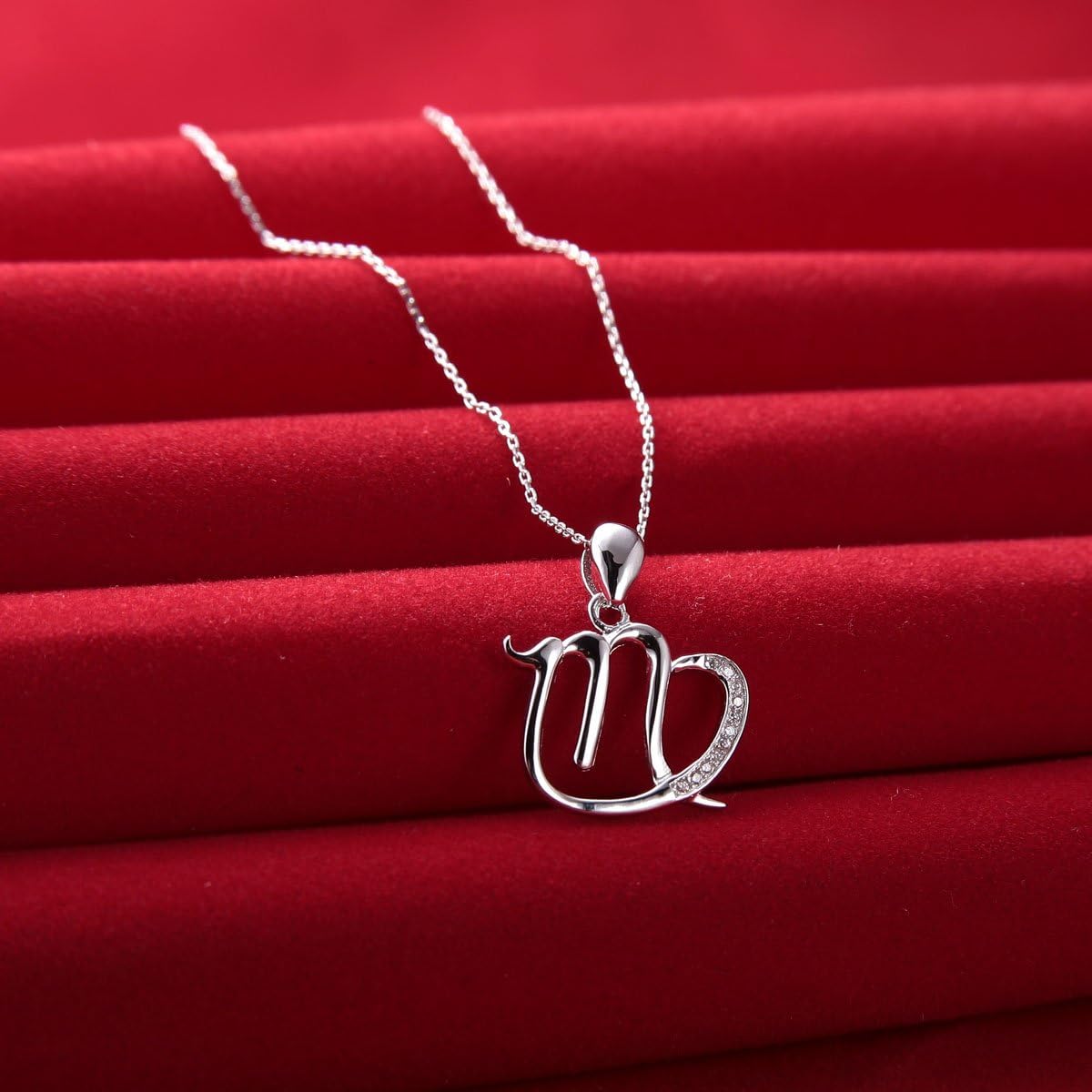 VIKI LYNN Zodiac Necklace for Women 925 Sterling Silver Zodiac Sign Constellation Necklace with Cubic Zirconia Birthday, Anniversary Zodiac Jewelry Gifts for Women, Her, Friend - Image 6