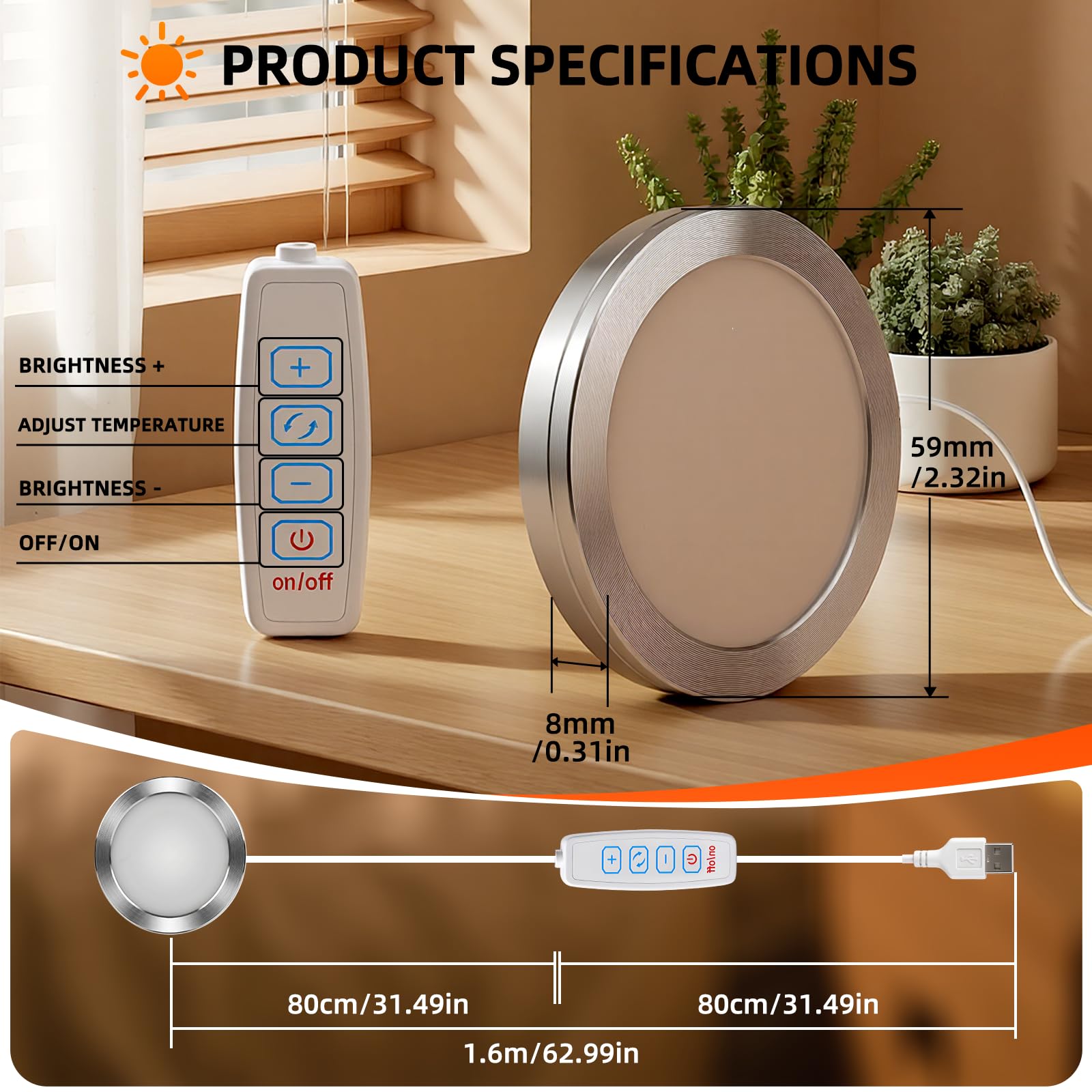 3-częściowy zestaw lamp LED do drukarki 3D 001 z 3 kolorami, zasilanie przez USB 5 V, oświetlenie LED do Bambu Lab Makerworld/część drukarki 3D / lampka nocna, zamiennik/model sprzętu DIY
