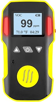 Volatile Organic Compounds VOC Detector by Forensics | USA NIST Calibrated & Certificate | USB Recharge | 0-100ppm VOC |