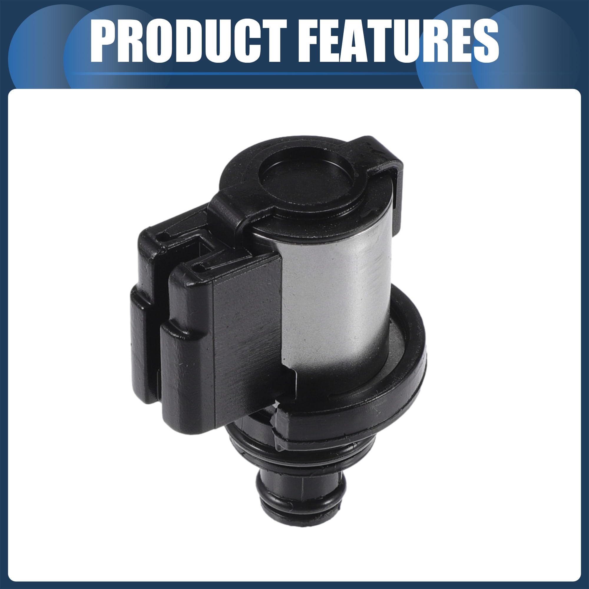 Motoforti Getriebeschaltsolenoid Für Subaru Outback 10-17 1 Stück | Kunststoff, Metall, Schwarz, 4,8x3,6x2,8 cm, OE 31706AA030, Für Subaru Impreza 2012-2016, Für Subaru Legacy 2010-2017