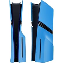 Joso Faceplate for PS5 Pro Disc Edition, Anti-Scratch Dustproof Plates Replacement Cover Skin Accessories Compatible with PS5Pro Console with a Disc Drive, Starlight Blue, 2024 Pro Version