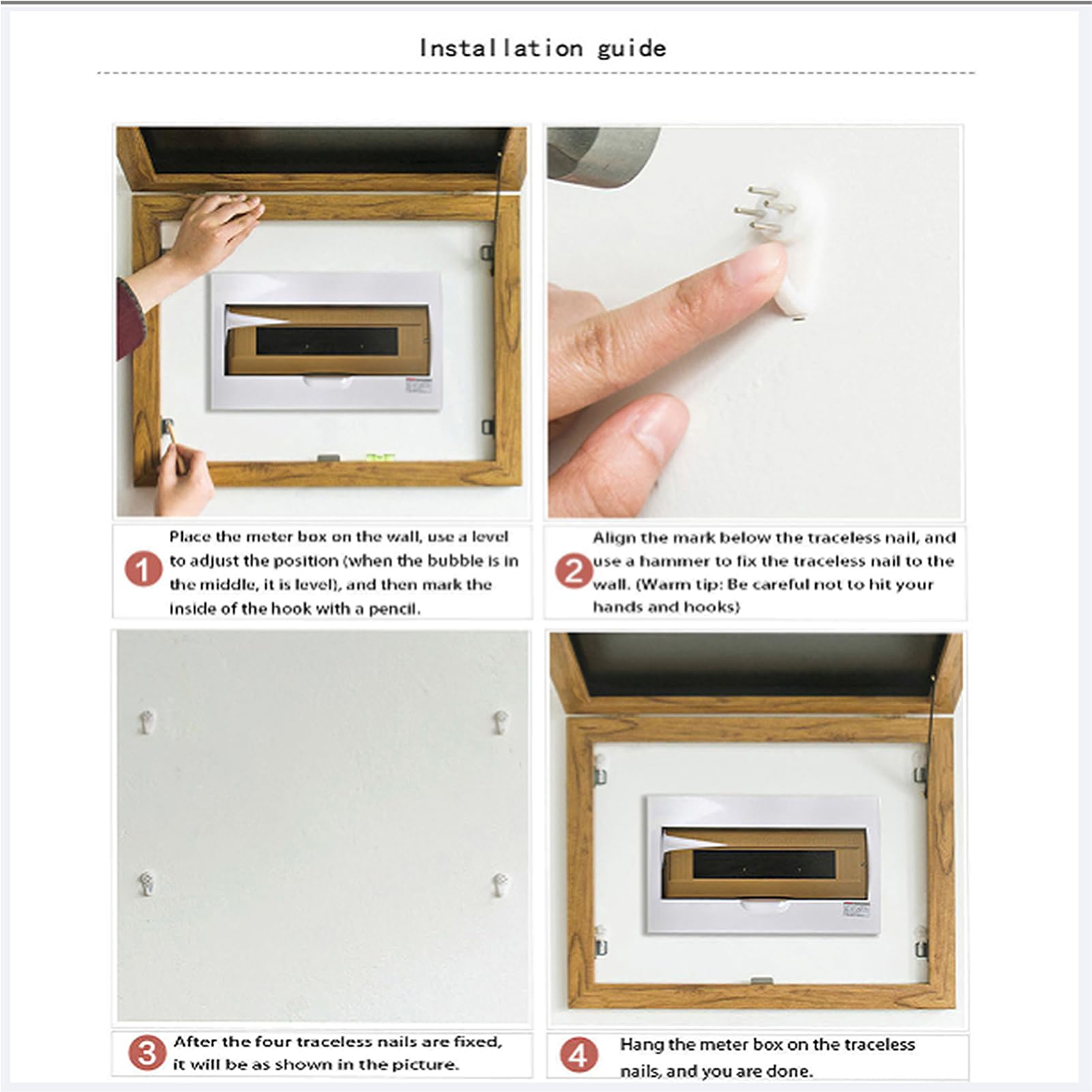 Meter Box Dekorative Malerei Abdeckung Schrank Sicherung Abdeckung für Leitungsschutzschalter Panel Wandkunst für Wohnzimmer und Home Office