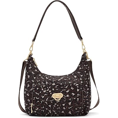 Baggallini Coastal Flip Lock Half Moon Bag